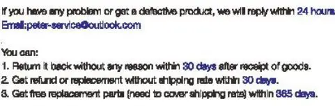 Shenzhen Bason Electronics Technology E114B LED Strip Light Instruction Manual - Service