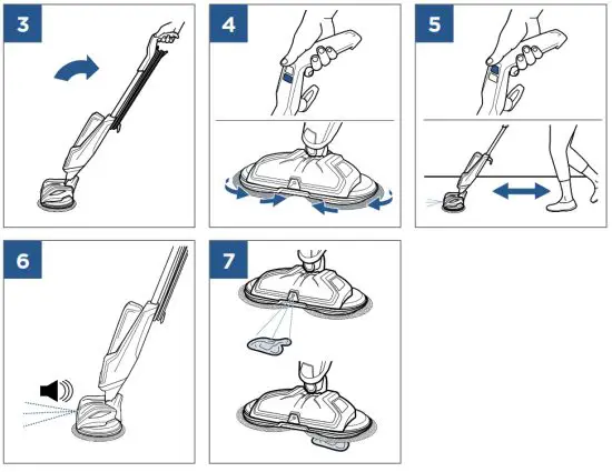 BISSELL SpinWave Hard Floor Mop - Hard Floor M 13