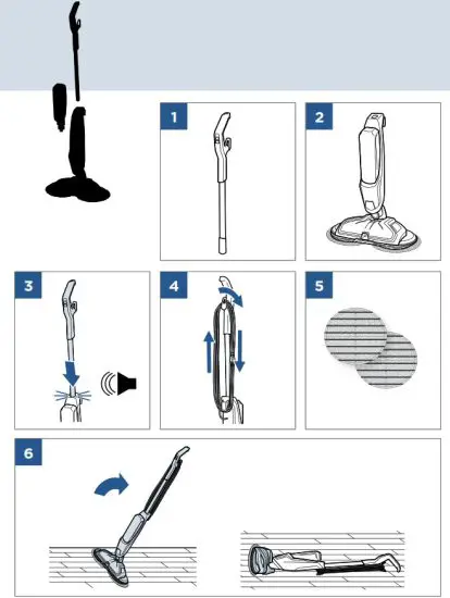 BISSELL SpinWave Hard Floor Mop - Hard Floor M2