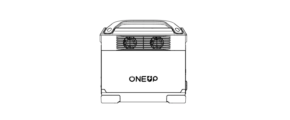 Oneup 1000 Portable Power Station With Ac Outlets And Usb Ports User Manual