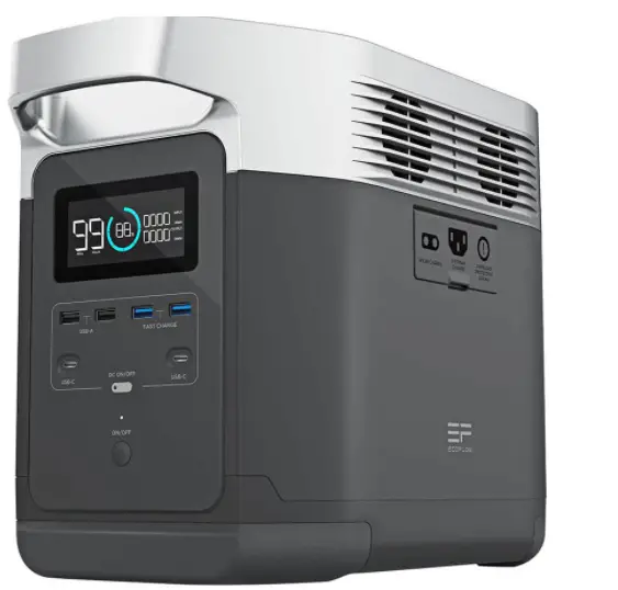 ECOFLOW 424557 Efdelta 1300 Portable Outdoor Mobile Emergency Power Station