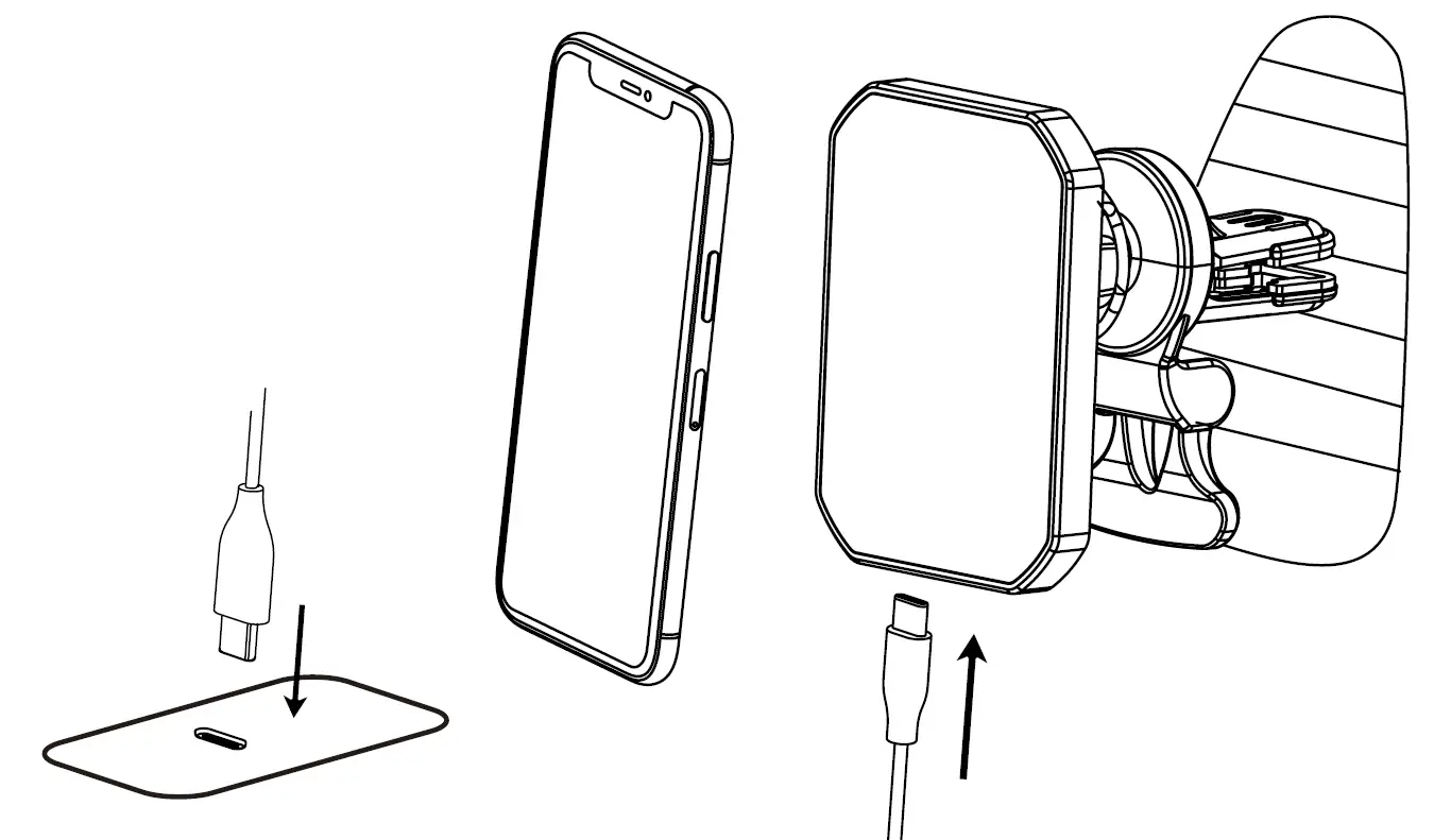 CANYON-CM-15-MagSafe-Wireless-Charging-Car-Holder-fig3