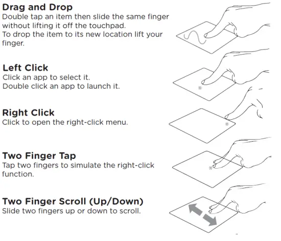 UMAX 14WJ VisionBook Laptop fig 11