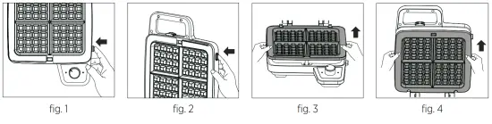 RICARDO 63413 Waffle Maker Machine - RELEASE