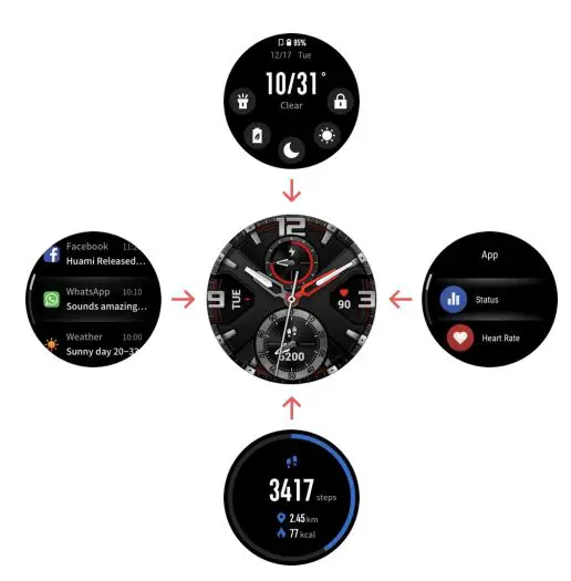 Xiaomi Smartwatch Amazfit T-Rex - Basic Operations 1