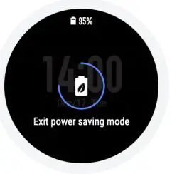 Xiaomi Smartwatch Amazfit T-Rex - Battery saver mode 2
