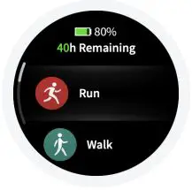 Xiaomi Smartwatch Amazfit T-Rex - Start Workouts