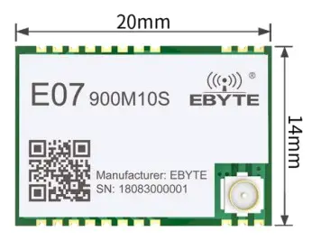 EBYTE E07 900M10S CC1101 904MHz 925MHz 10dBm SPI Wireless Module - Brief Introduction