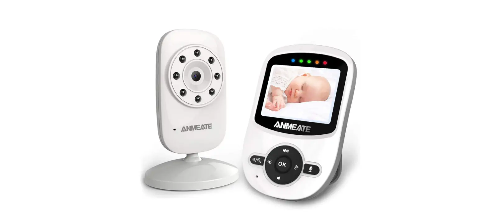 Video Baby Monitor With Digital Camera, Anmeate Digital 2.4ghz Wireless Video Monitor-complete Features/instruction Guide