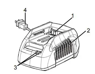 ECHO LC-56V2A Charger Battery System 3