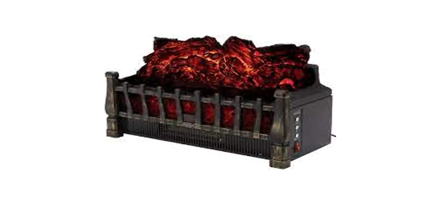 Hometech Fireplace Insert Log Heater With Remote Owner's Manual