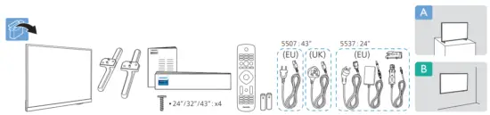 PHILIPS 5507 Series Smart LED TV - fig1