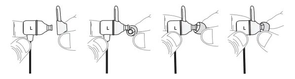 Try different eartips