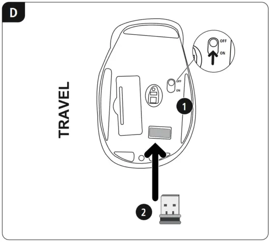 hama 00182633 MW 500 Optical 6 Button Wireless Mouse - Fig3