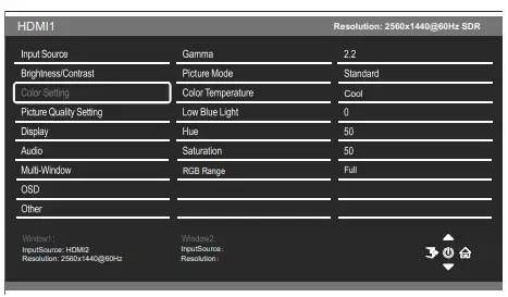 GAME HERO HDR1000 27 inch Curved Gaming Monitor Ultra-Wide QHD-fig24