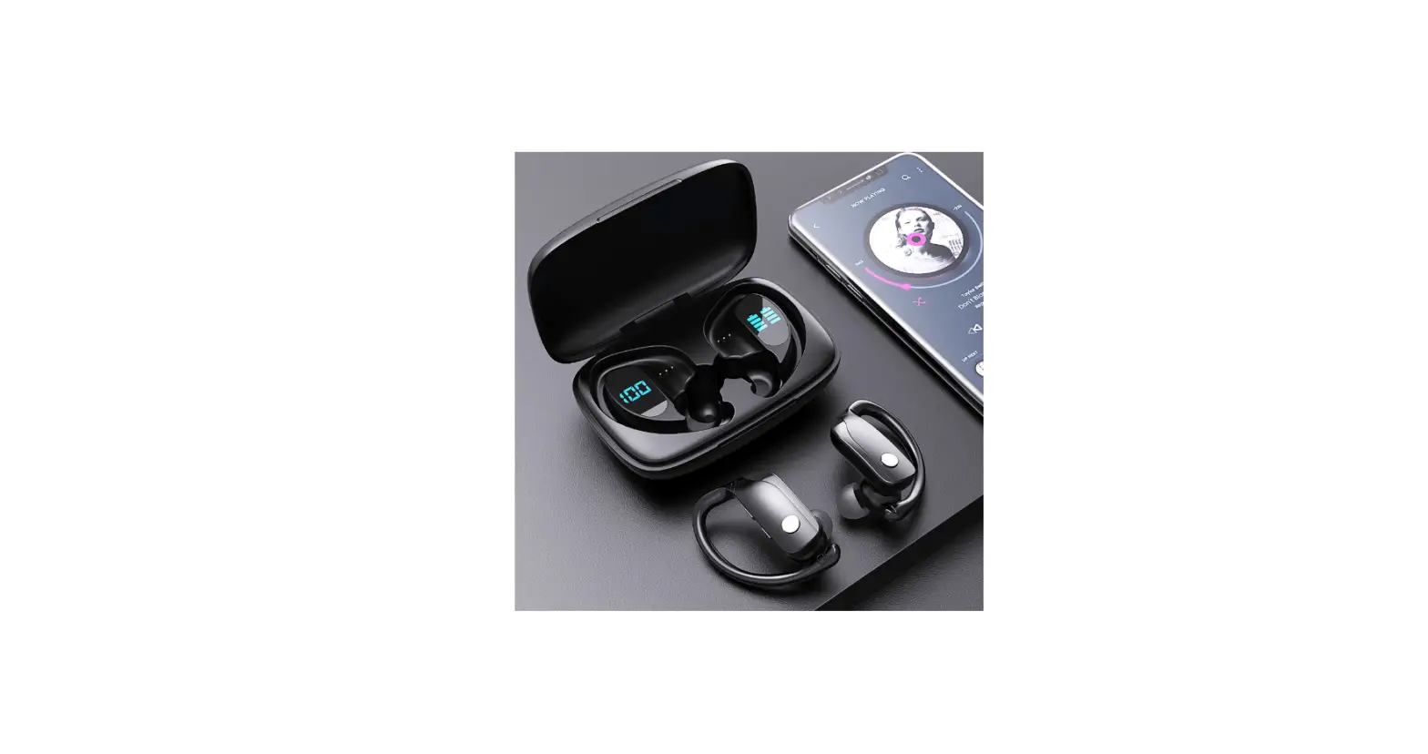 Ficcug Wireless Earbuds Tws Bluetooth 5.0 Headphones-complete Features/instruction Manual
