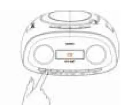 Lenco- SCD-69- Portable -Boombox- with- DAB+ FM -Radio -3