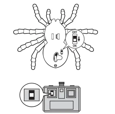 EZTEC-39140-Radio-Control-RC-Tarantula-Spider-fig-4