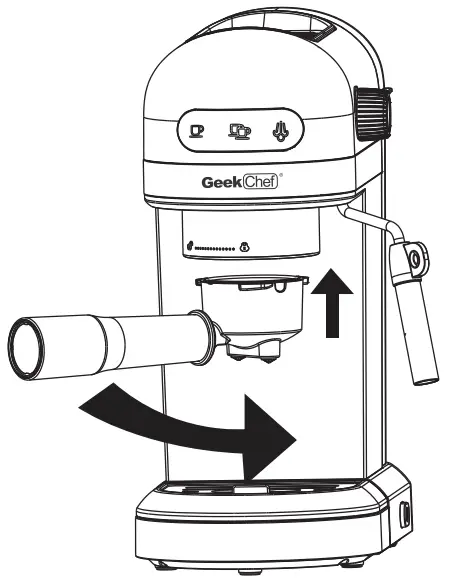Geek Chef GCF20D Espresso Coffee Maker - figer4