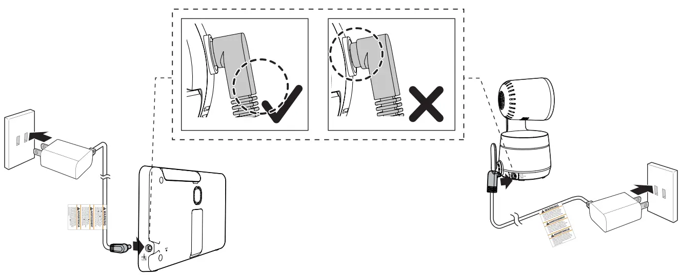 LeapFrog LF930HD 7 Inch High Definition Pan and Titl Monitor - Baby Monitor