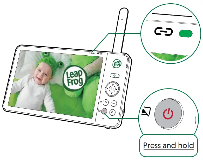 LeapFrog LF930HD 7 Inch High Definition Pan and Titl Monitor - fig2