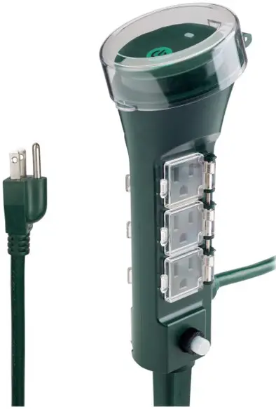 HBN U13WT 6 Outlet Outdoor WiFi Smart Yard Stake