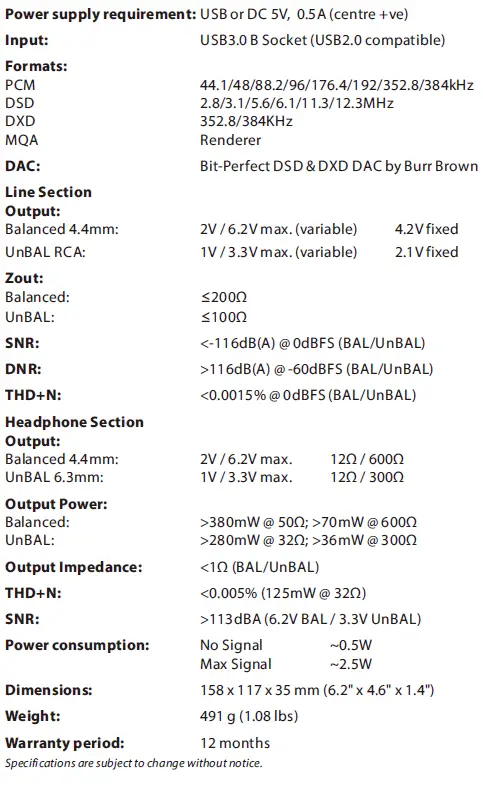 ifi audio Zen DAC V2 Desktop Digital Analog Converter FIG 1