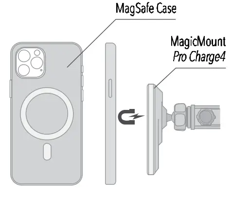 SCOSCHE MPWDEX2-XTSP Magicmount Pro Charge Extendo - 1