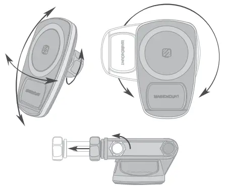SCOSCHE MPWDEX2-XTSP Magicmount Pro Charge Extendo - 7