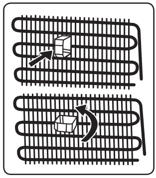 MontPellier MFF155W 152cm Fridge Freezer -