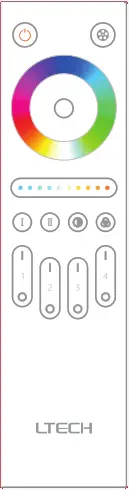 LTECH 2293700 Q Remote Control