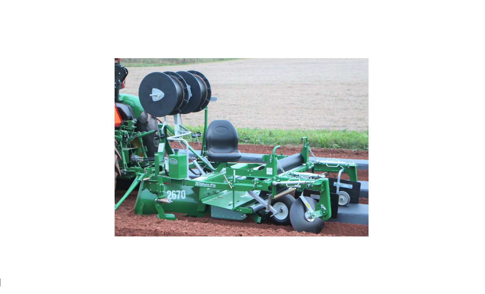 Rain-flo Irrigation 2670 Raised Bed Plastic Mulch Layer Instruction Manual Rain-flo Irrigation 2670 Raised Bed Plastic Mulch Layer Instruction Manual