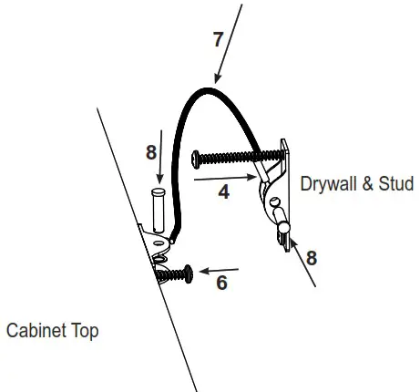 robern Craft Series and Curated Bath Linen - INSTALLING THE LINEN CABINET 2