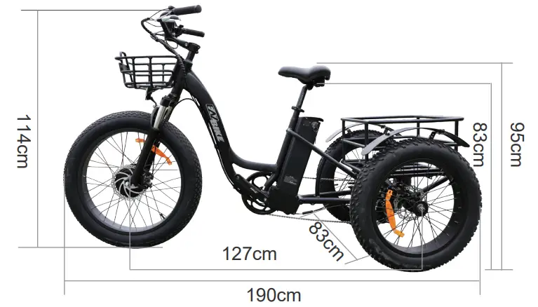 EAZbike STM-DT Electric Bike with 750w Motor - fig7