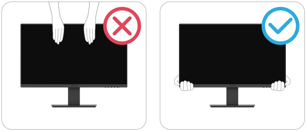 KOORUI 24N1A 24 Inch Business Computer Monitor - laptop1