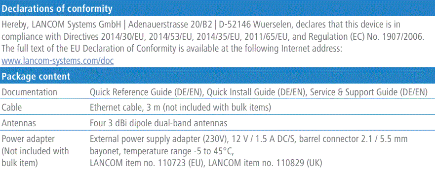 LANCOM Systems IAP-822 WiFi Access Point 12