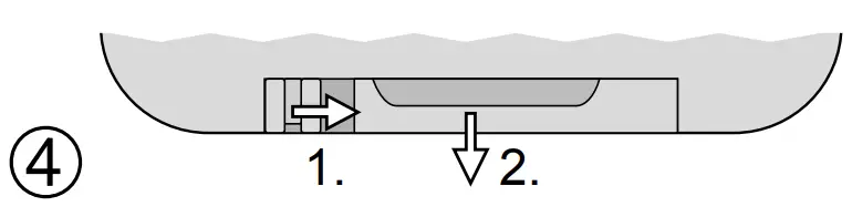 MONACOR SA-130DMP Stereo Mixing Amplifier with MP3 Player - remote control.