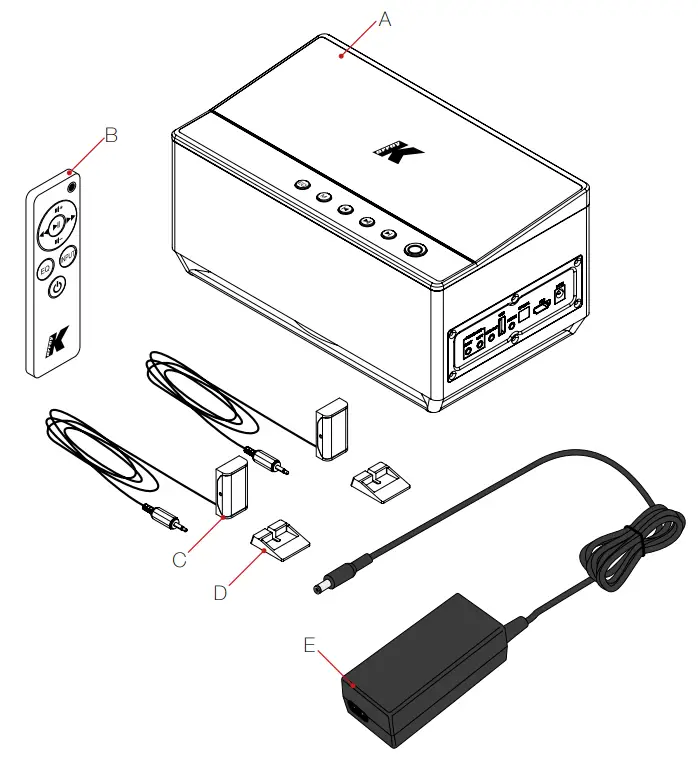 K ARRAY K1 High Performance Mini Audio System - Unpacking