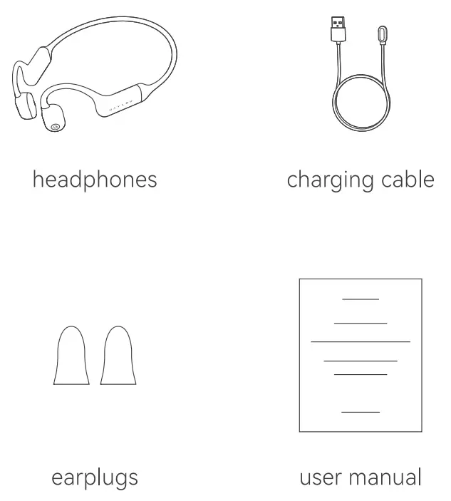 HAYLOU BC01 Bone Conduction Headphones - fig