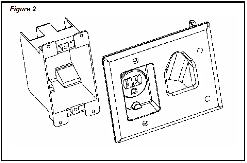 Monoprice-104006-Recessed-Low-Voltage-Cable-Wall-Plate-with-Recessed-Power-fig-4