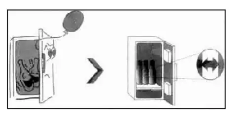 Keep space among containers