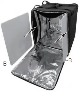 HENDI Pizza & Food Delivery Backpack-1