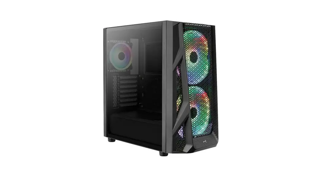 Aerocool Accm-pb19033.1 Airhawk Duo Argb Mid Tower Case User Manual