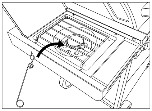 barbecook BC-GAS-2003 Belgium Gas BBQ Spring 3212 with Side Burner - fig 17
