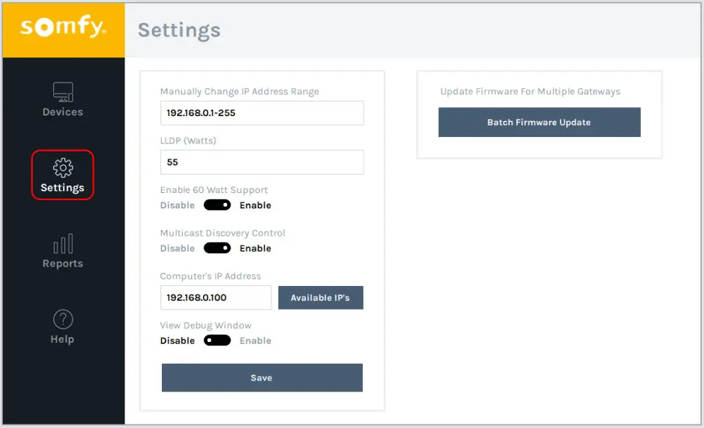 somfy SO1860326 SDN Power Over Ethernet Gateway - Figure 11
