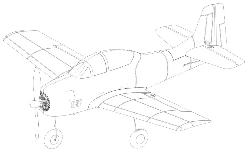 AMEWi AMXFlight P40 Fighter