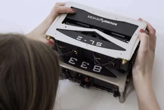 SOUND DEVICES SL 2 Dual SuperSlot Wireless Module - Attaching 5