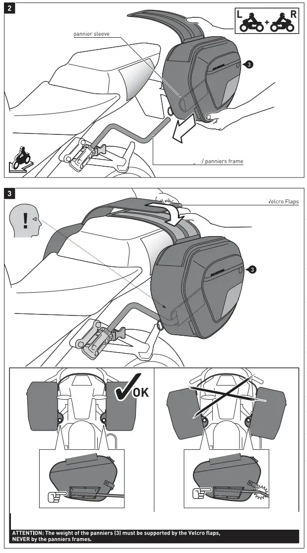 SW MOTECH BC HTA 08 740 11501 B Saddlebag Set I - Fig6