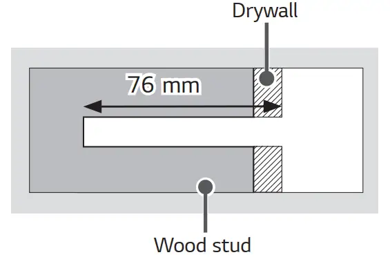 LG WB21LMB Slim Wall Mount - fig 10