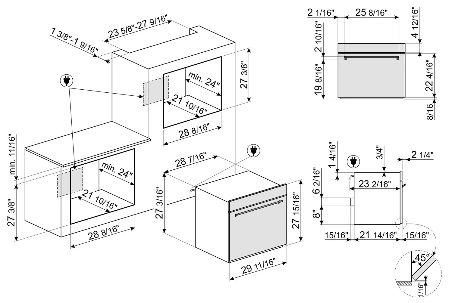 smeg SOU3300TX Oven - ACCESSORIES INCLUDED 4